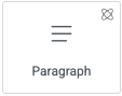 Paragraph element 2 The widget 4 Paragraph element 1