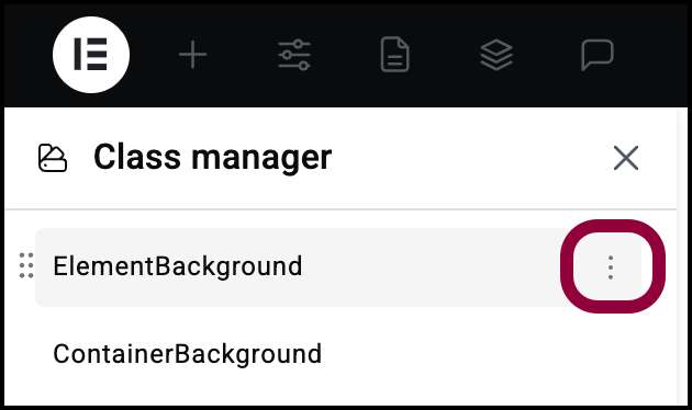 image 4 The Elementor Editor Class Manager 7