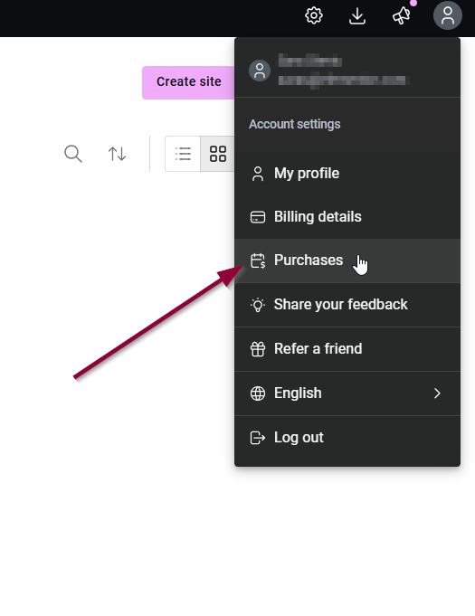 purchases subscriptions
