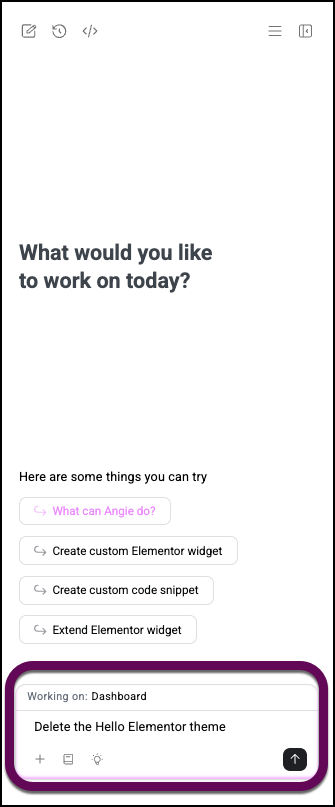 The prompt to delete a theme