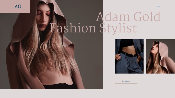 Fashion Portfolio Website Kit - Library