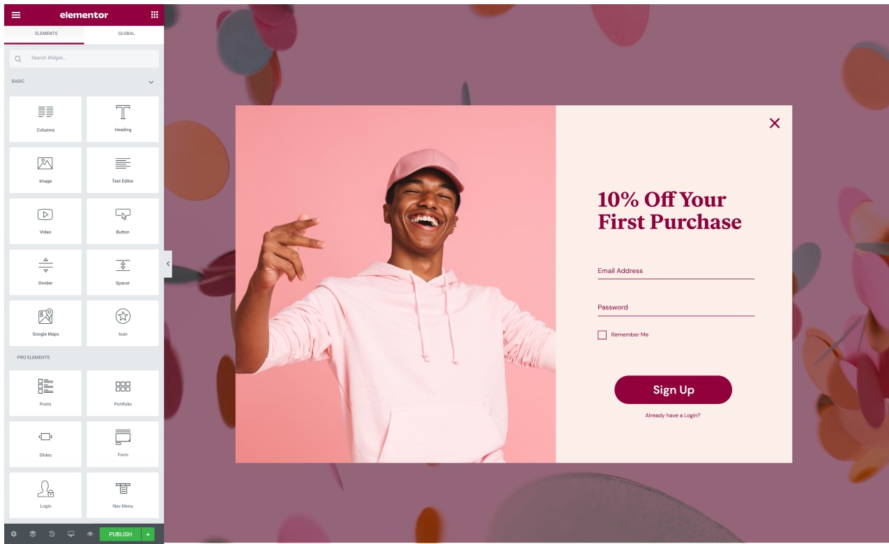 Convert Visitors Into Clients With Built in Tools Birthday 2021 13