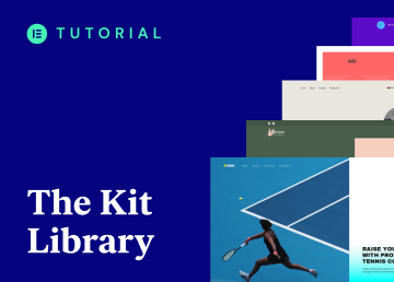the kit library Elementor 3.3 13