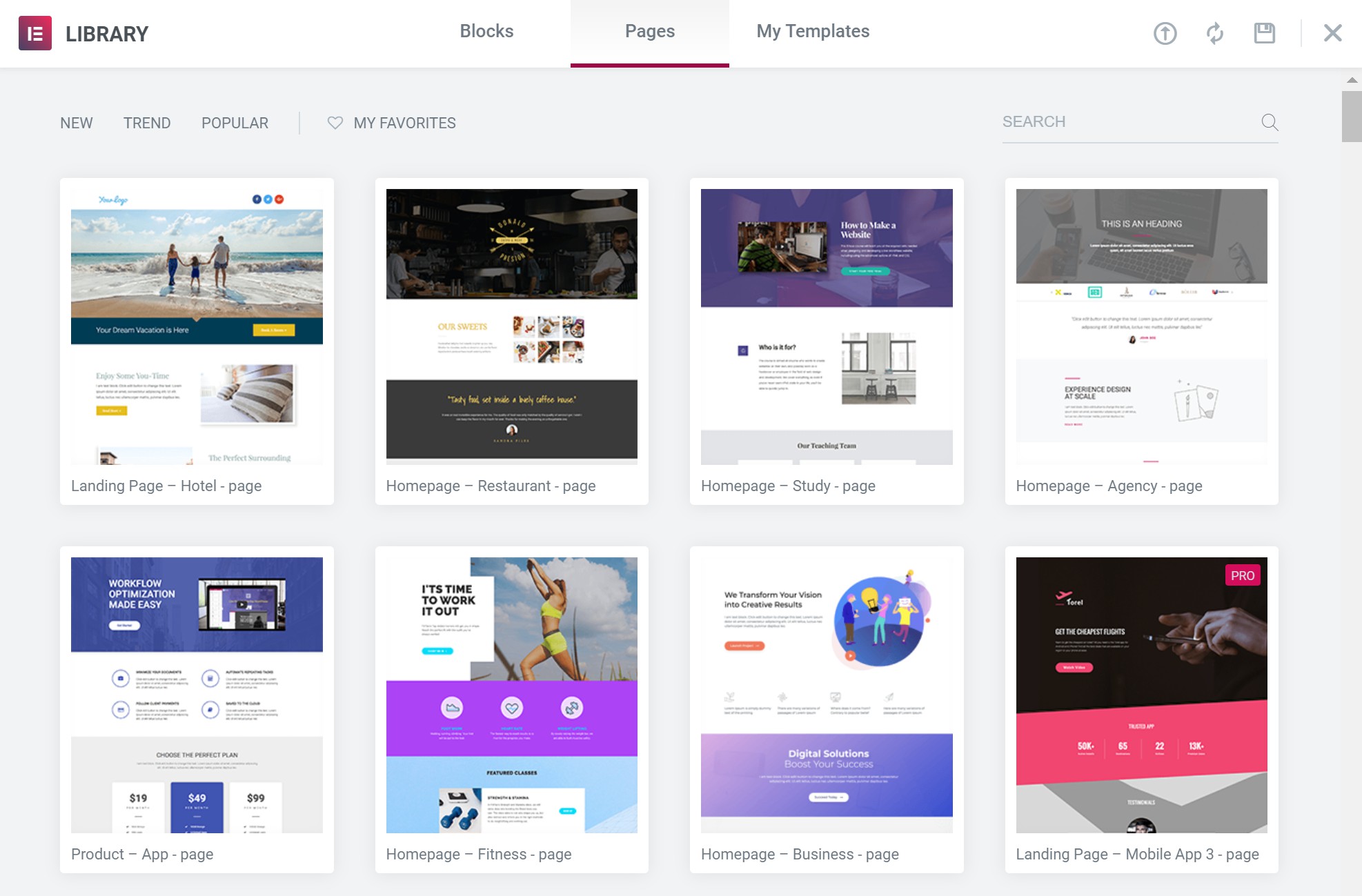 Elementor Landing Page Templates Free Download Printable Templates