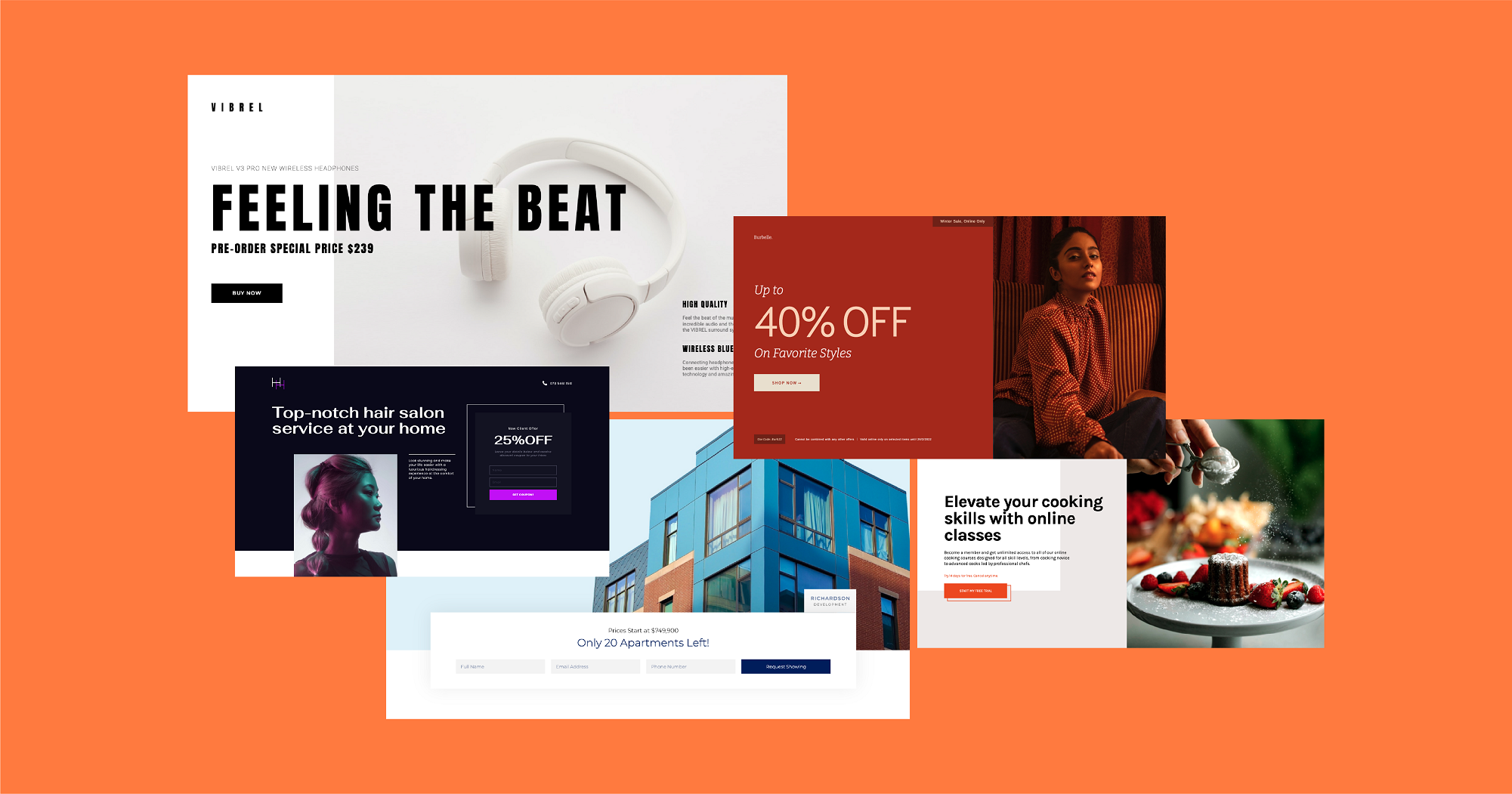 Landing Page Templates for Online Businesses | Elementor