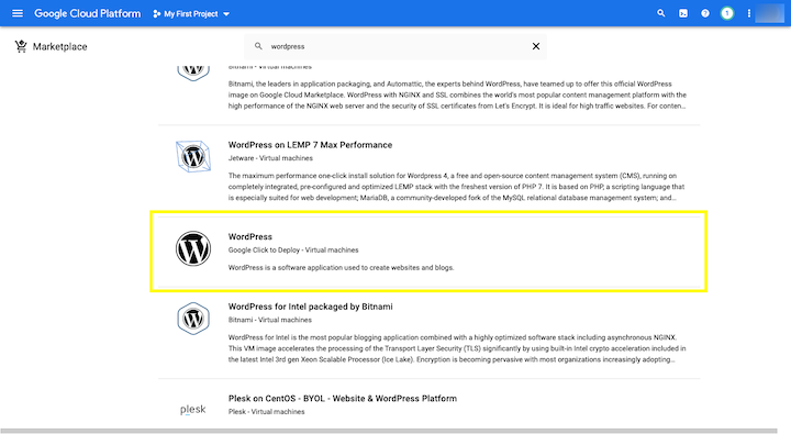 10 google cloud marketplace wordpress ¿Qué es el alojamiento de Google Cloud para WordPress? 10