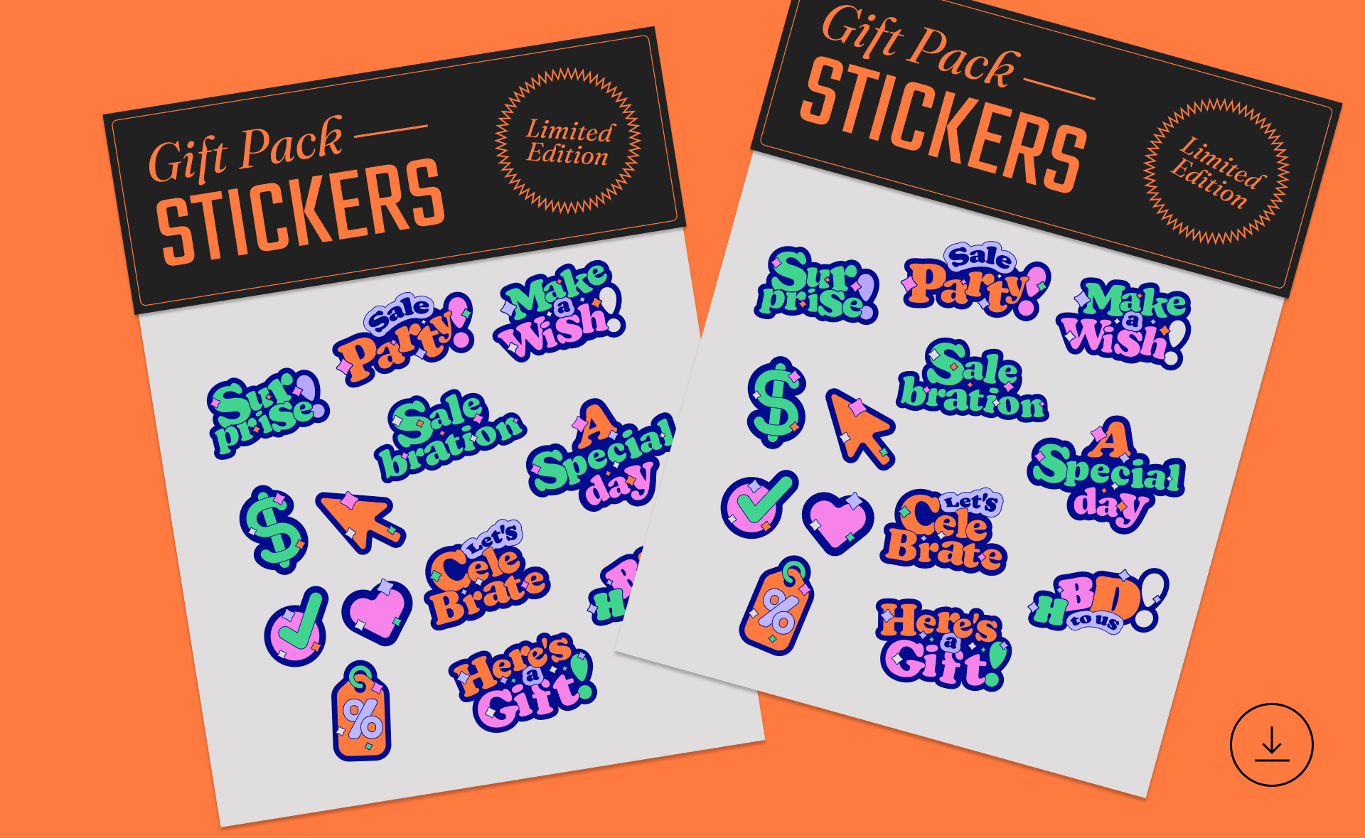 Love Your Age - Sticker Gift Pack – Age-Friendly Vibes