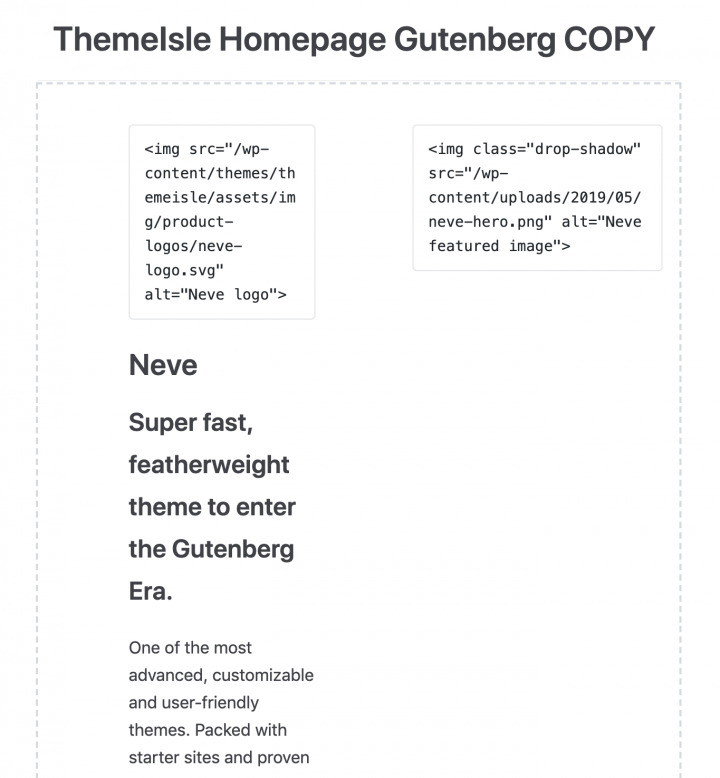 ThemeIsle Gutenberg 副本