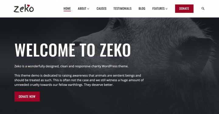 Zeko Animal-Welfare Template