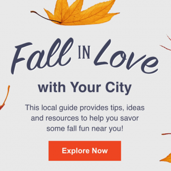 fall in love with your city poster