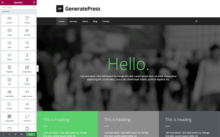 simple css generatepress