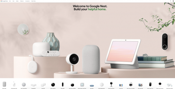 google home desktop site