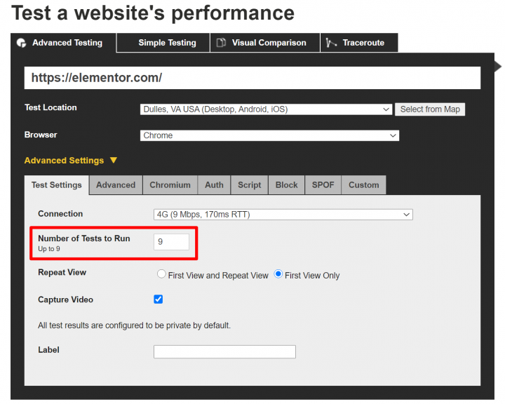 speed-test-multiple-tests