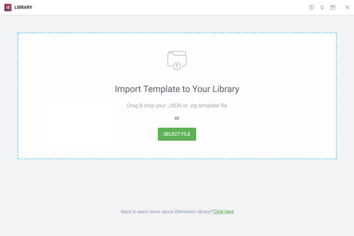 Library Import Templates Library Import Templates