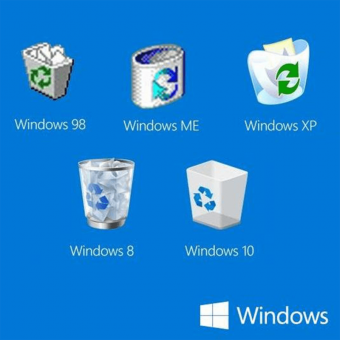 the evolution of the recycle bin through windows releases the evolution of the recycle bin through windows releases