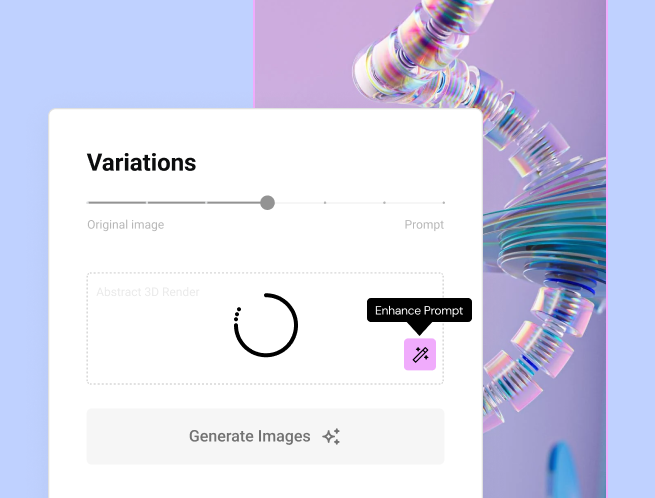 Slide=Generates Original Images