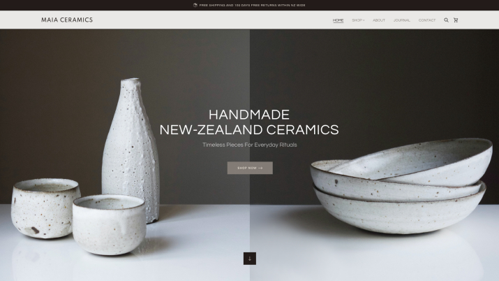 Featured Image Ceramic Shop Website Builder + WordPress Themes 13