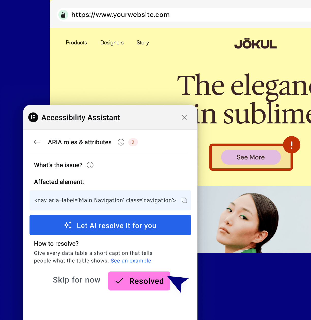 Guided remediation elementor io optimized elementor io optimized 1 Ally: Web Accessibility Plugin for Wordpress by Elementor 3