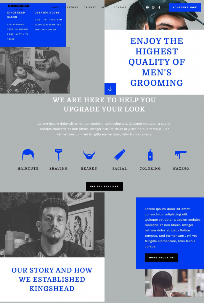 image Elementor How to Create a Barber Website