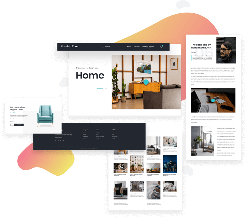 Homepage Theme Builder