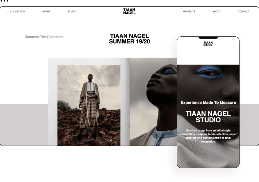 TIAAN NAGEL by UNKNOWN Design Agency