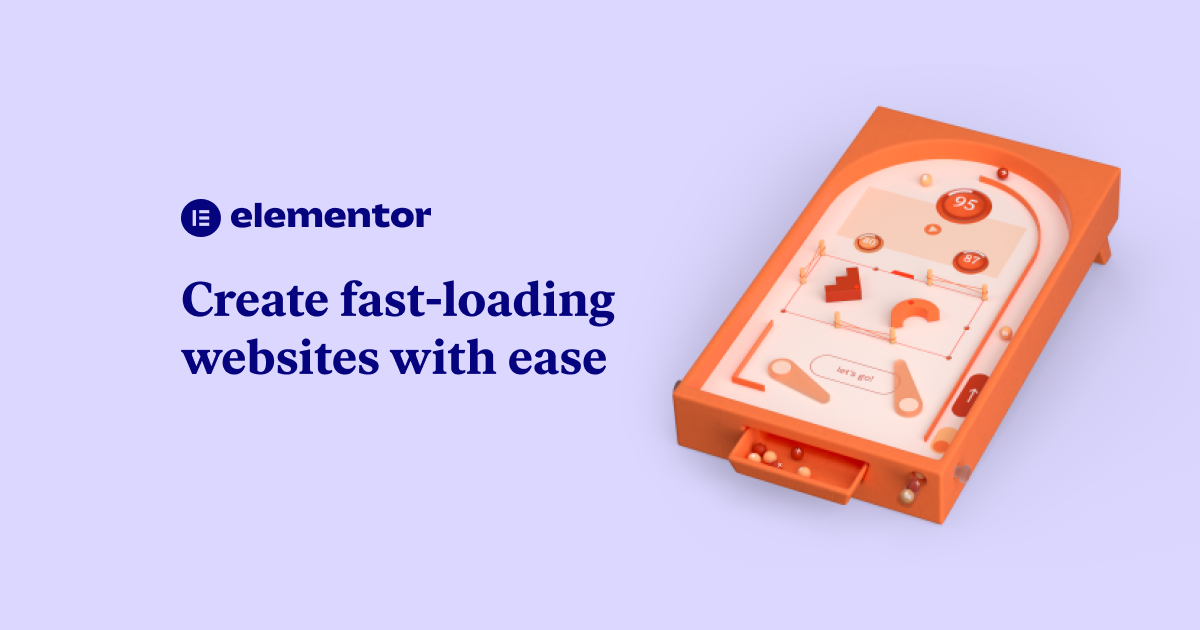 elementor site speed